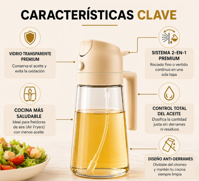 Dispensador de aceite